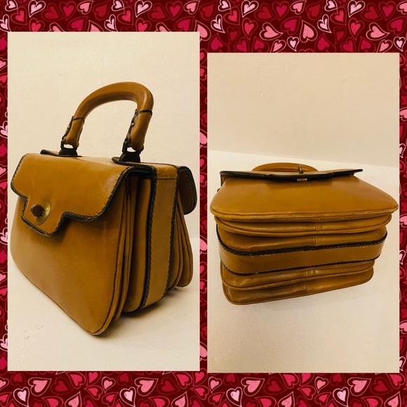 Alexander’s Bags Vintage Alexanders Italy Double Sided Handbag